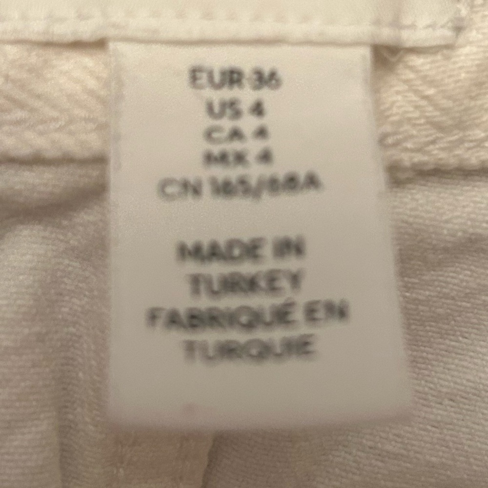 H&M White Women Jeans - Picture 4 of 4